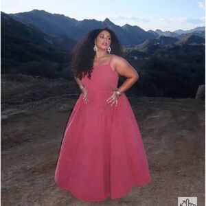 Torrid Festi Tie-Back Maxi Dress